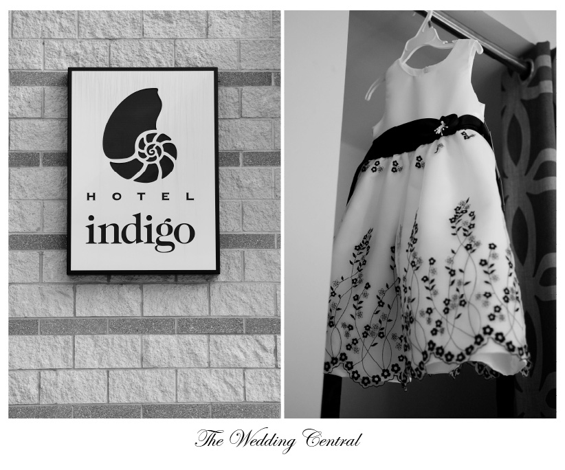 Hotel Indigo Wedding Photos Black and White NJ Wedding Photography