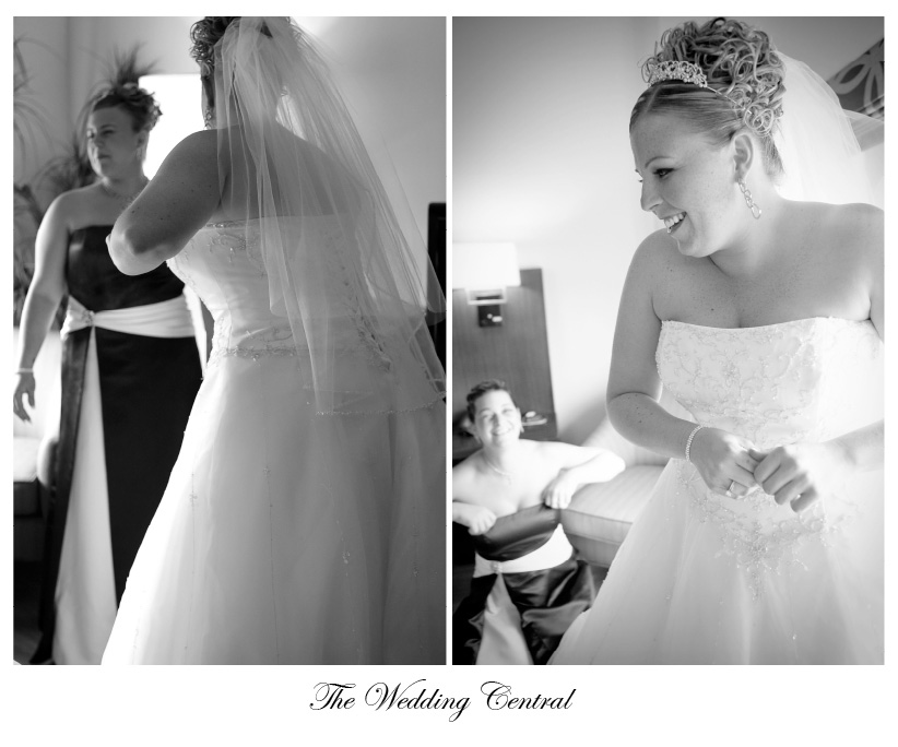 Hotel Indigo Wedding Photos Black and White NJ Wedding Photography