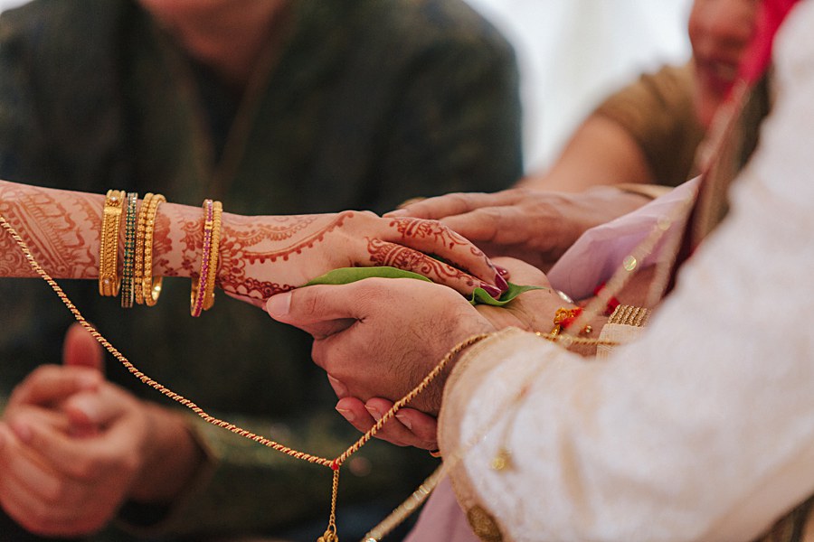 Religious Indian Wedding Ceremony